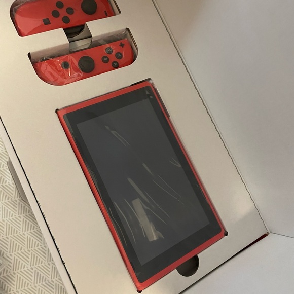 Rare Mario edition Nintendo switch bundle - Picture 3 of 9